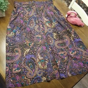 Vintage A-line Skirt